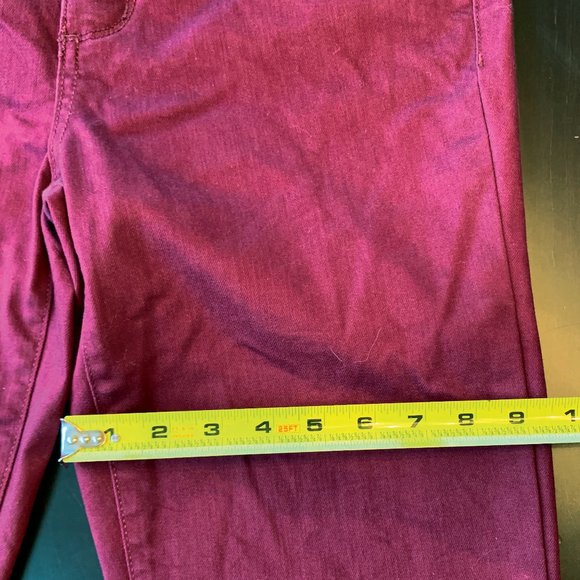 5 Pocket Casual Pants - Straight Leg - raspberry/burgundy - Picture 6 of 6
